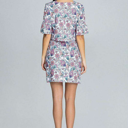 Chic Floral Ensemble: Stylish Blouse and Skirt Combo - Très Elite
