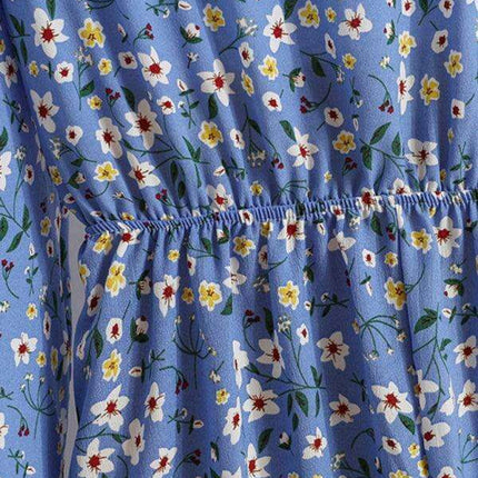 Chic Floral Maxi Dress: Effortless Elegance in Lightweight Chiffon - Très Elite