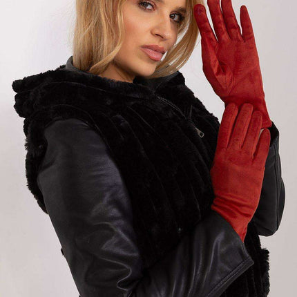 Chic Floral Touchscreen Gloves for Modern Women - Très Elite