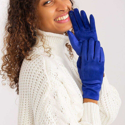 Chic Floral Touchscreen Gloves for Modern Women - Très Elite