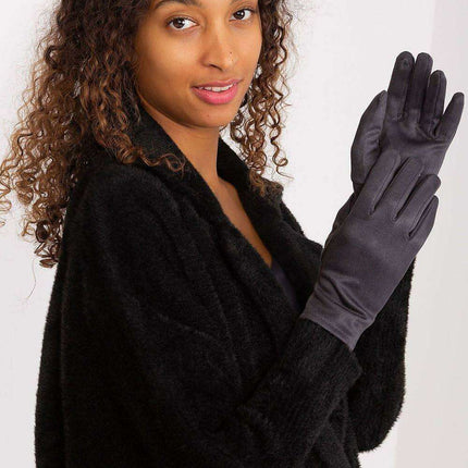 Chic Floral Touchscreen Gloves for Modern Women - Très Elite