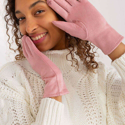 Chic Floral Touchscreen Gloves for Modern Women - Très Elite