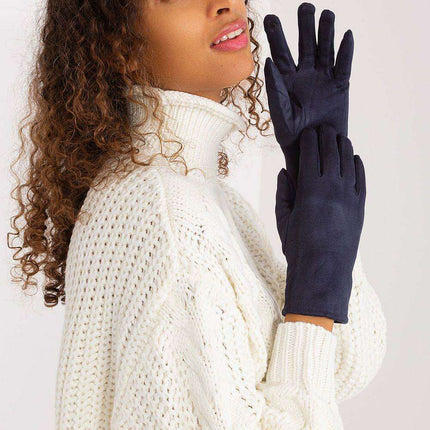 Chic Floral Touchscreen Gloves for Modern Women - Très Elite
