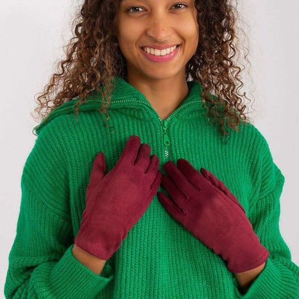 Chic Floral Touchscreen Gloves for Modern Women - Très Elite