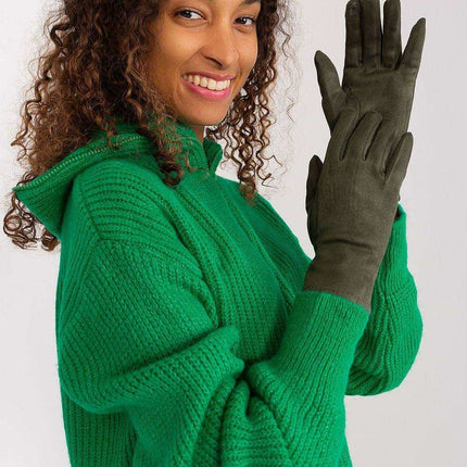 Chic Floral Touchscreen Gloves for Modern Women - Très Elite