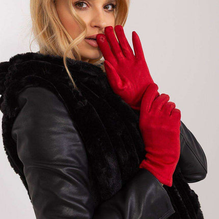 Chic Floral Touchscreen Gloves for Modern Women - Très Elite