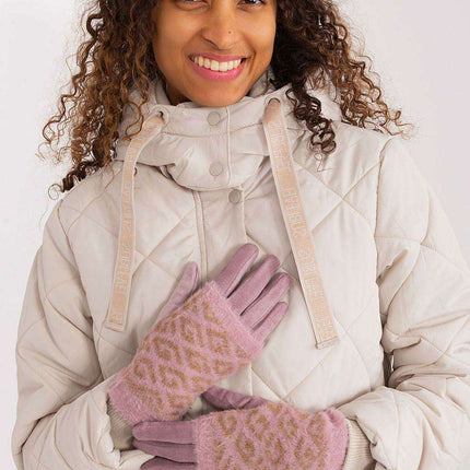 Chic Floral Touchscreen Winter Gloves- Très Elite- Très Elite