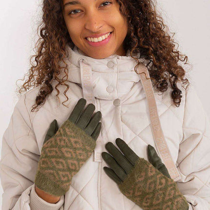 Chic Floral Touchscreen Winter Gloves - Très Elite