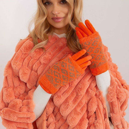 Chic Floral Touchscreen Winter Gloves- Très Elite- Très Elite