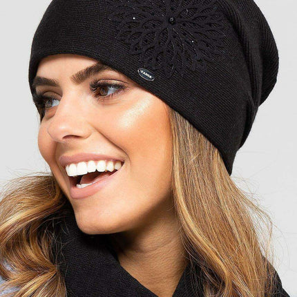 Chic Floral Winter Cap - Très Elite