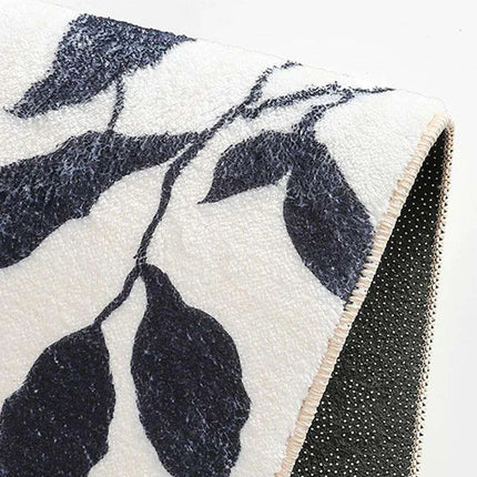 Chic French Botanical Plush Area Rug - Elevate Your Home Aesthetic - Très Elite