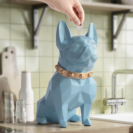 Chic French Bulldog Coin Bank - A Stylish Decor Piece and Unique Gift Idea