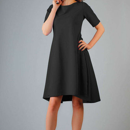 Chic French-Cut Flared Daydress - Tessita 41323 - Très Elite