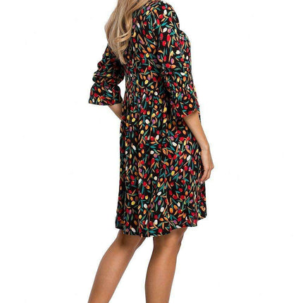 Chic Frill Sleeve Adjustable Summer Dress - Très Elite
