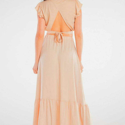 Chic Frilled Maxi Skirt for Effortless Summer Style - Très Elite