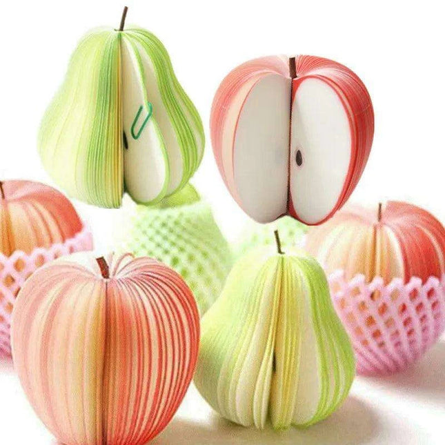 Chic Fruit-Themed Sticky Notes for Stylish Desk Organization