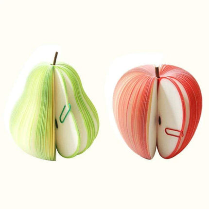 Chic Fruit-Themed Sticky Notes for Stylish Desk Organization - Très Elite