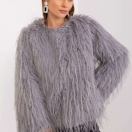 Chic Fur-Adorned Seasonal Jacket - Très Elite