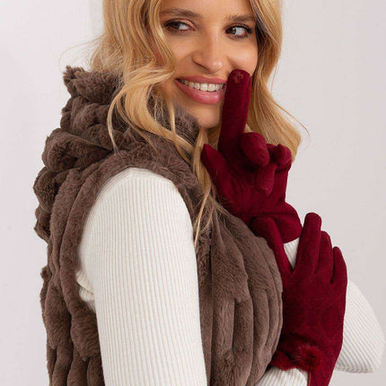 Chic Geometric Insulated Touchscreen Gloves - Très Elite