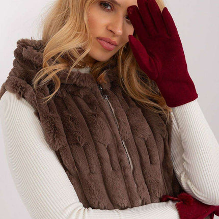 Chic Geometric Insulated Touchscreen Gloves - Très Elite