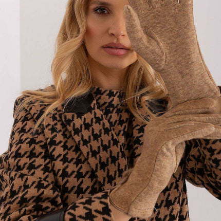 Chic Geometric Insulated Touchscreen Gloves - Très Elite