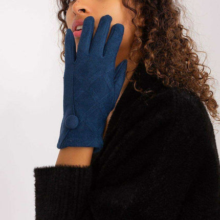 Chic Geometric Touchscreen Gloves for Stylish Connectivity - Très Elite