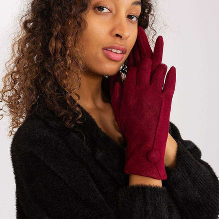Chic Geometric Touchscreen Gloves for Stylish Connectivity - Très Elite