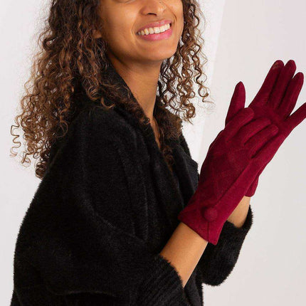 Chic Geometric Touchscreen Gloves for Stylish Connectivity - Très Elite