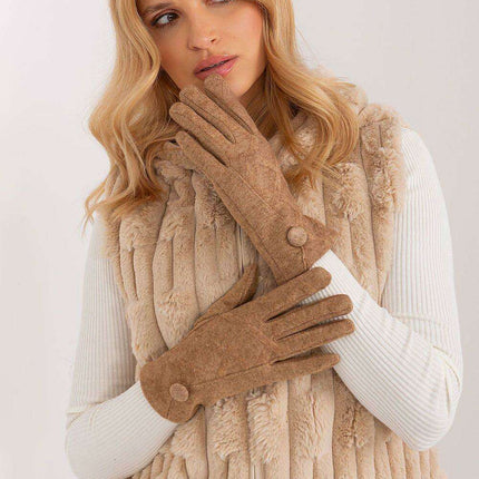Chic Geometric Touchscreen Gloves for Stylish Connectivity- Très Elite- Très Elite