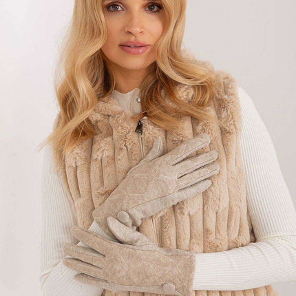 Chic Geometric Touchscreen Gloves for Stylish Connectivity- Très Elite- Très Elite