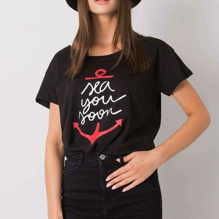 Chic Graphic Print Women's Top - Très Elite