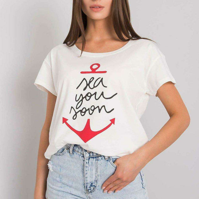 Chic Graphic Print Women's Top