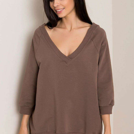 Chic Heart Embellished Paris Sweatshirt For Women Casual - Très Elite