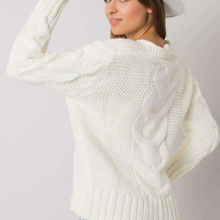 Chic Heart Neckline Cardigan With Parisian Charm For Women - Très Elite