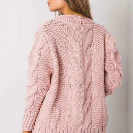 Chic Heart Neckline Cardigan With Parisian Charm For Women - Très Elite