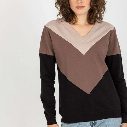 Chic Heart Neckline Cozy Sweatshirt - Très Elite
