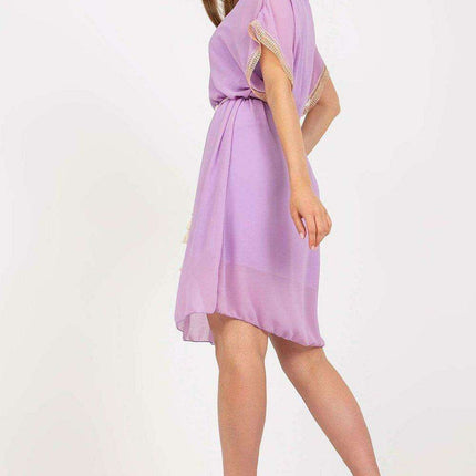 Chic Heart Neckline Daydress Openwork Details Italy Moda - Très Elite