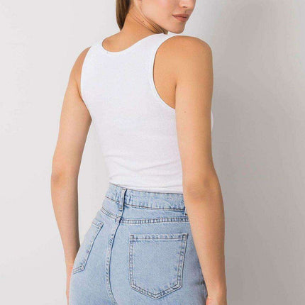 Chic Heart Pocket Cotton Tank Top - Très Elite