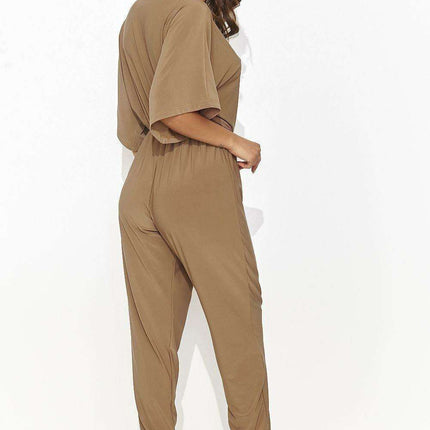 Chic Heart-Shaped Neck Jumpsuit for Women - Très Elite