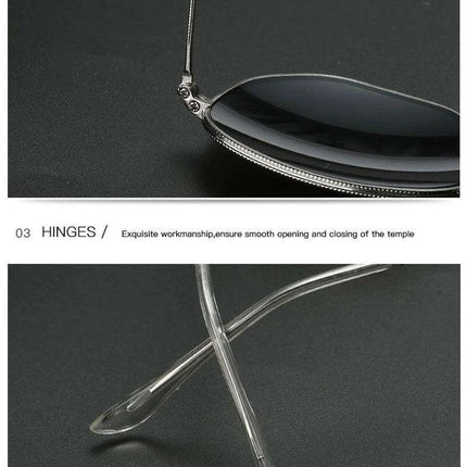 Chic Hexagonal Sunglasses with UV Protection and Timeless Style - Très Elite