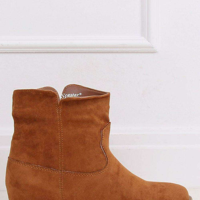 Chic Hidden Platform Buskin Boots - Model 146724