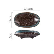 Chic High-Legged Ceramic Serving Bowl for Contemporary Dining Style - Très Elite