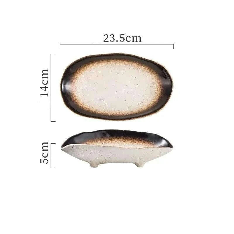 Chic High-Legged Ceramic Serving Bowl for Contemporary Dining Style - Très Elite