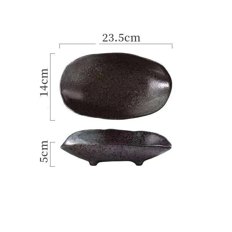 Chic High-Legged Ceramic Serving Bowl for Contemporary Dining Style - Très Elite