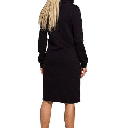 Chic High Neck Knit Dress for Ultimate Winter Comfort - Très Elite