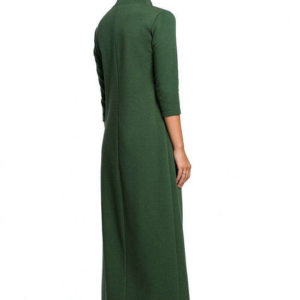 Chic High-Neck Slit Tunic - Stylish Women's Top for Every Occasion - Très Elite