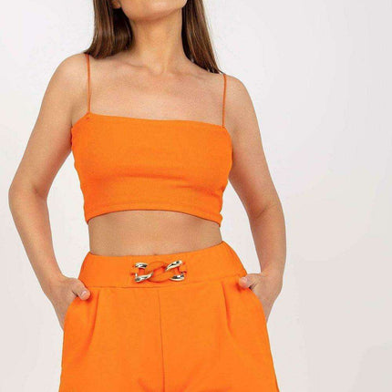 Chic High Rise Cotton Summer Shorts For Modern Women