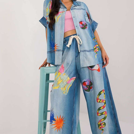 Chic High Waisted Palazzo Pants With Adjustable Tie Accent - Très Elite