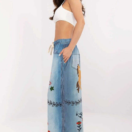 Chic High Waisted Palazzo Pants With Adjustable Tie Accent - Très Elite