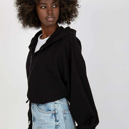 Chic Hooded Sweatshirt With Adjustable Tie Details Modern - Très Elite